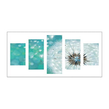 Lade das Bild in den Galerie-Viewer, Löwenzahn 5 - Bilder - voller runder Diamant - 95x45cm
