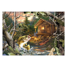 Lade das Bild in den Galerie-Viewer, Fisch - volle Diamant-Malerei - 40x30cm

