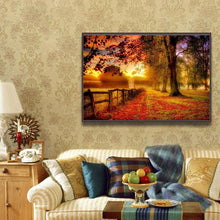 Lade das Bild in den Galerie-Viewer, Wald - volle Diamant-Malerei - 40x30cm
