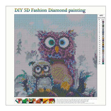 Lade das Bild in den Galerie-Viewer, Vögel - volle Diamant-Malerei - 30x30cm

