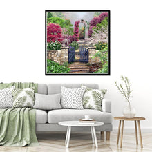 Lade das Bild in den Galerie-Viewer, Blumen Garten - volle Diamant-Malerei - 30x30cm
