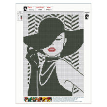 Lade das Bild in den Galerie-Viewer, Schönheit - volle Diamant-Malerei - 40x30cm

