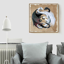 Lade das Bild in den Galerie-Viewer, Kampf Tier - volle Diamant-Malerei - 30x30cm
