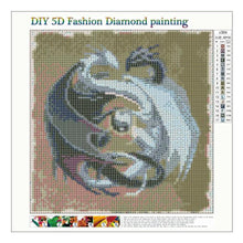 Lade das Bild in den Galerie-Viewer, Kampf Tier - volle Diamant-Malerei - 30x30cm
