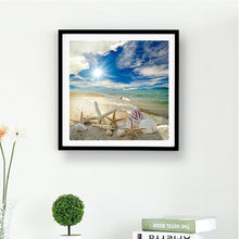 Lade das Bild in den Galerie-Viewer, Strand -Rund/Quadrat Diamond Painting
