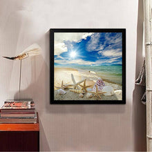 Lade das Bild in den Galerie-Viewer, Strand -Rund/Quadrat Diamond Painting
