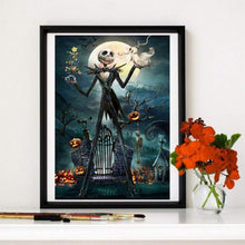Lade das Bild in den Galerie-Viewer, Halloween-Teufel - voller runder Diamant - 30x40cm
