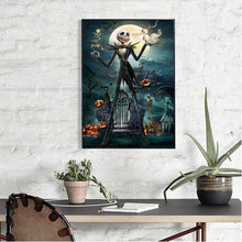 Lade das Bild in den Galerie-Viewer, Halloween-Teufel - voller runder Diamant - 30x40cm
