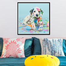 Lade das Bild in den Galerie-Viewer, Farbe Tier - volle Diamant-Malerei - 30x30cm
