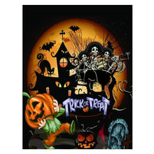 Lade das Bild in den Galerie-Viewer, Halloween-Haus - voller runder Diamant - 40x30cm
