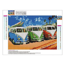 Lade das Bild in den Galerie-Viewer, Bus - volldiamante Malerei - 40x30cm

