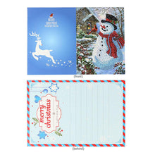 Lade das Bild in den Galerie-Viewer, 8pcs/Set-Christmas-Diamond Grußkarten
