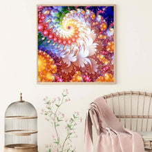 Lade das Bild in den Galerie-Viewer, Wunderschöne Aussicht - voller runder Diamant - 30x30cm
