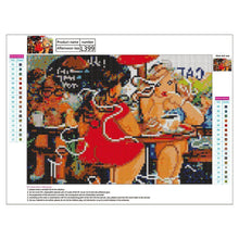 Lade das Bild in den Galerie-Viewer, Essen Frauen - volle Diamant-Malerei - 40x30cm
