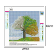 Lade das Bild in den Galerie-Viewer, Fantasy-Baum - voller runder Diamant - 30x30cm
