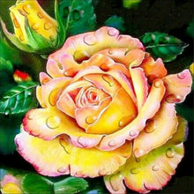 Lade das Bild in den Galerie-Viewer, Blumen - volle Diamant-Malerei - 30x30cm
