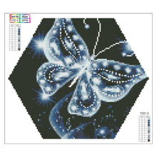 Lade das Bild in den Galerie-Viewer, Insektensechseck - voller runder Diamant -
