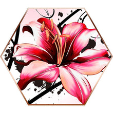 Lade das Bild in den Galerie-Viewer, Blossom Sechseck - voller runder Diamant -
