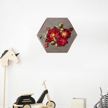 Lade das Bild in den Galerie-Viewer, Blume Sechseck - voller runder Diamant -
