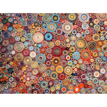 Lade das Bild in den Galerie-Viewer, Bunte Kreise - volle Diamant-Malerei - 30x40cm
