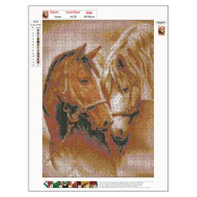 Lade das Bild in den Galerie-Viewer, Pferd - volle Diamant-Malerei - 30x40cm
