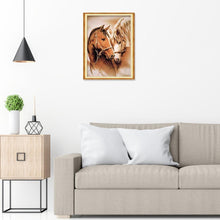 Lade das Bild in den Galerie-Viewer, Pferd - volle Diamant-Malerei - 30x40cm
