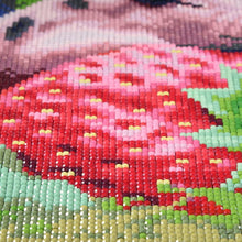 Lade das Bild in den Galerie-Viewer, Süßes Schwein - voller quadratischer Diamant - 30x30cm
