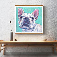Lade das Bild in den Galerie-Viewer, Netter Hund - voller Diamant-Malerei - 30x30cm
