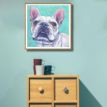 Lade das Bild in den Galerie-Viewer, Netter Hund - voller Diamant-Malerei - 30x30cm
