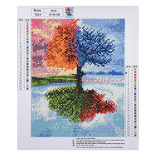 Lade das Bild in den Galerie-Viewer, Baum - voller quadratischer Diamant - 25x30cm
