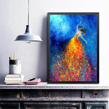 Lade das Bild in den Galerie-Viewer, Wunderschöne Mädchen - volle Diamant-Malerei - 40x30cm

