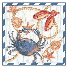 Lade das Bild in den Galerie-Viewer, Krabbenfisch - voller Diamant-Malerei - 30x30cm
