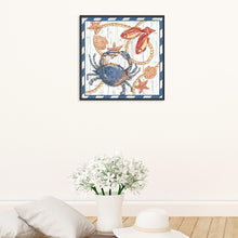 Lade das Bild in den Galerie-Viewer, Krabbenfisch - voller Diamant-Malerei - 30x30cm
