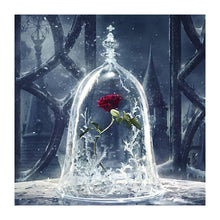Lade das Bild in den Galerie-Viewer, Rose - voller quadratischer Diamant - 30x30cm
