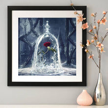 Lade das Bild in den Galerie-Viewer, Rose - voller quadratischer Diamant - 30x30cm
