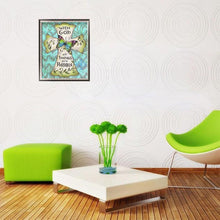 Lade das Bild in den Galerie-Viewer, Schmetterling - voller runder Diamant - 30x40cm
