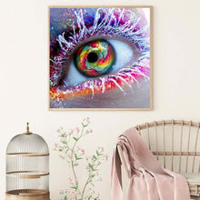 Lade das Bild in den Galerie-Viewer, Glitzerauge -Rund/Quadrat Diamond Painting
