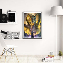 Lade das Bild in den Galerie-Viewer, Dragon - volle Diamant-Malerei - 40x30cm
