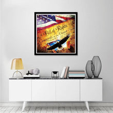 Lade das Bild in den Galerie-Viewer, Adler - volle Diamant-Malerei - 30x30cm

