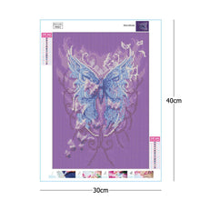 Lade das Bild in den Galerie-Viewer, Schmetterling - voller quadratischer Diamant - 30x40cm
