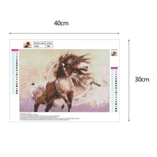 Lade das Bild in den Galerie-Viewer, Pferd - volle Diamant-Malerei - 40x30cm
