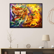 Lade das Bild in den Galerie-Viewer, Schmetterling Schönheit - voller quadratischer Diamant - 40x30cm
