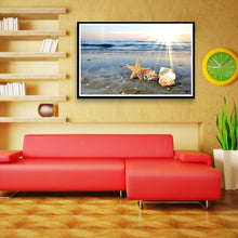 Lade das Bild in den Galerie-Viewer, Strandschale - volle Diamant-Malerei - 40x30cm
