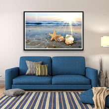 Lade das Bild in den Galerie-Viewer, Strandschale - volle Diamant-Malerei - 40x30cm

