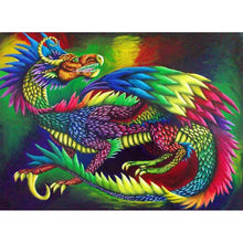 Lade das Bild in den Galerie-Viewer, Dragon - volle Diamant-Malerei - 40x30cm
