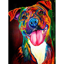 Lade das Bild in den Galerie-Viewer, Farbe Hund - voller quadratischer Diamant - 30x40cm
