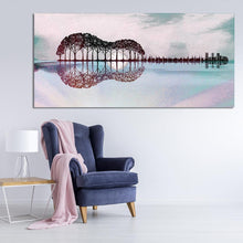 Lade das Bild in den Galerie-Viewer, Landschaft - volle runde Diamant-Malerei - 90x45cm
