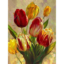 Lade das Bild in den Galerie-Viewer, Blume - voller runder Diamant - 30x40cm
