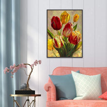 Lade das Bild in den Galerie-Viewer, Blume - voller runder Diamant - 30x40cm
