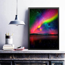 Lade das Bild in den Galerie-Viewer, Aurora - volle Diamant-Malerei - 40x30cm
